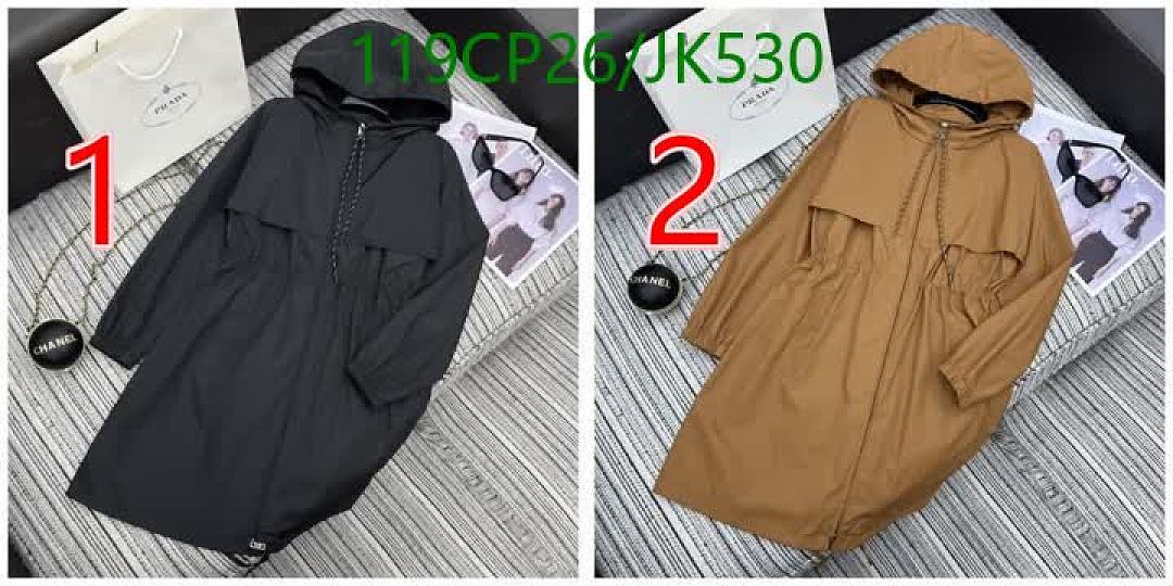 Prada-Clothing Code: JK530 $: 119USD