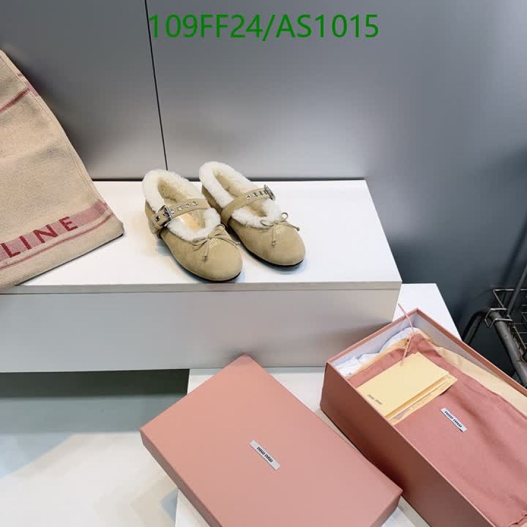 Miu Miu-Shoes(Women) Code: AS1015 $: 109USD