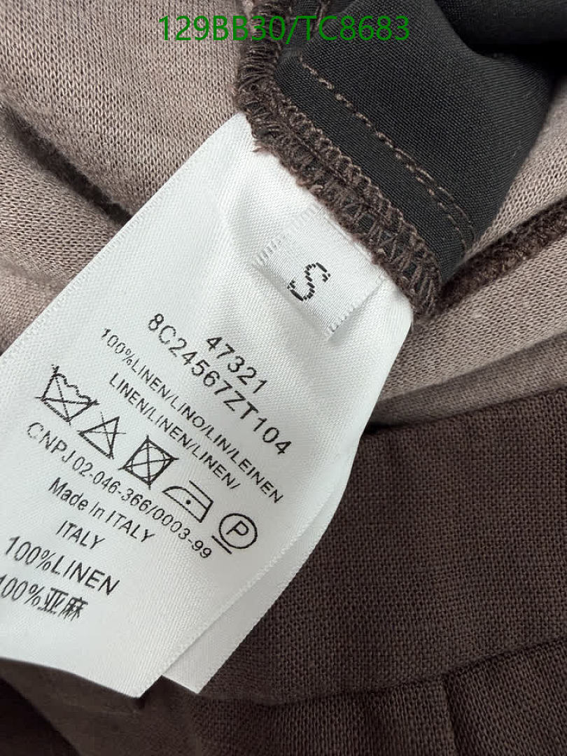 Prada-Clothing Code: TC8683 $: 129USD