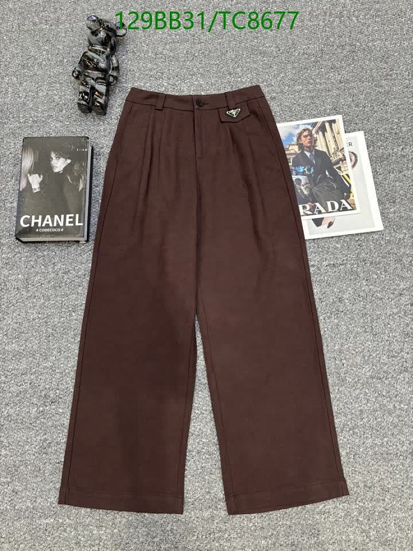 Prada-Clothing Code: TC8677 $: 129USD