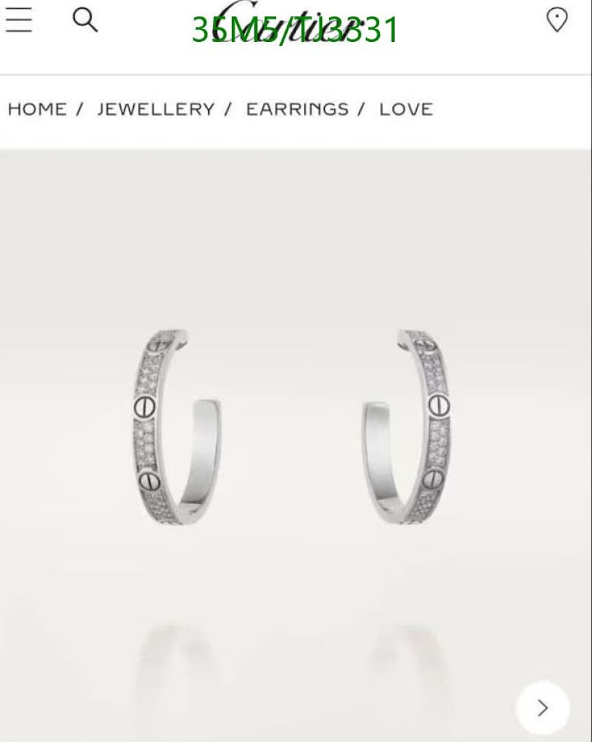Cartier-Jewelry Code: TJ3331 $: 35USD