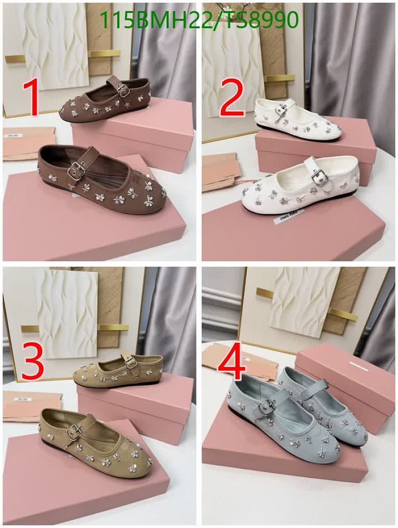Miu Miu-Shoes(Women) Code: TS8990 $: 115USD