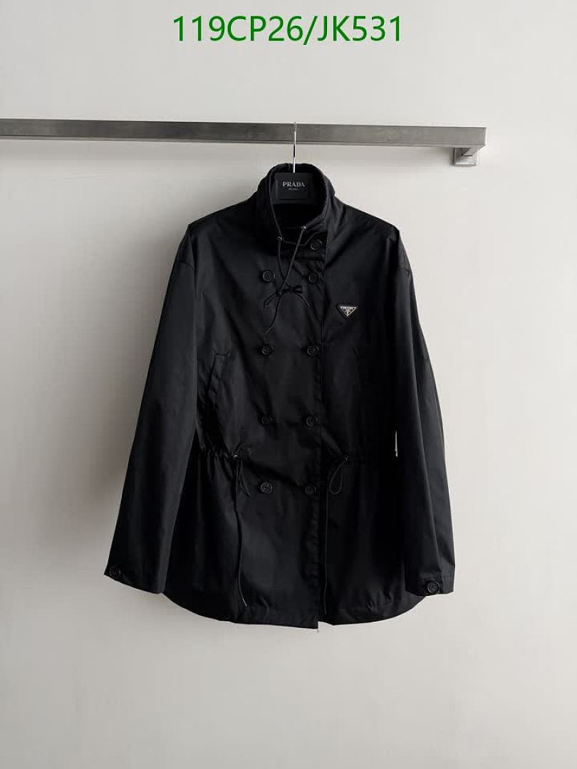 Prada-Clothing Code: JK531 $: 119USD