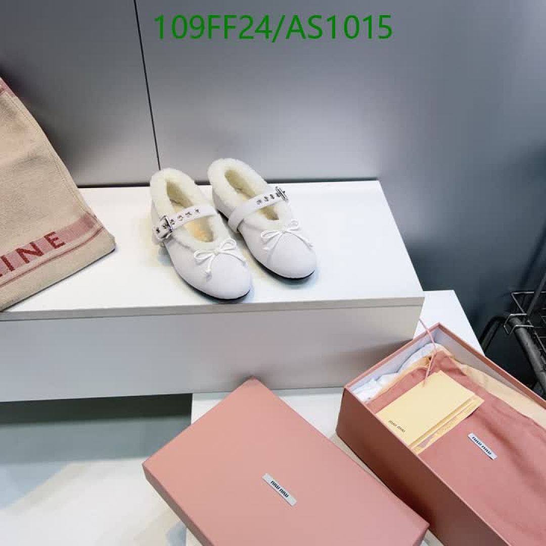 Miu Miu-Shoes(Women) Code: AS1015 $: 109USD