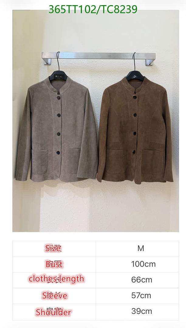 Loro Piana-Down Jackets(Women) Code: TC8239 $: 365USD
