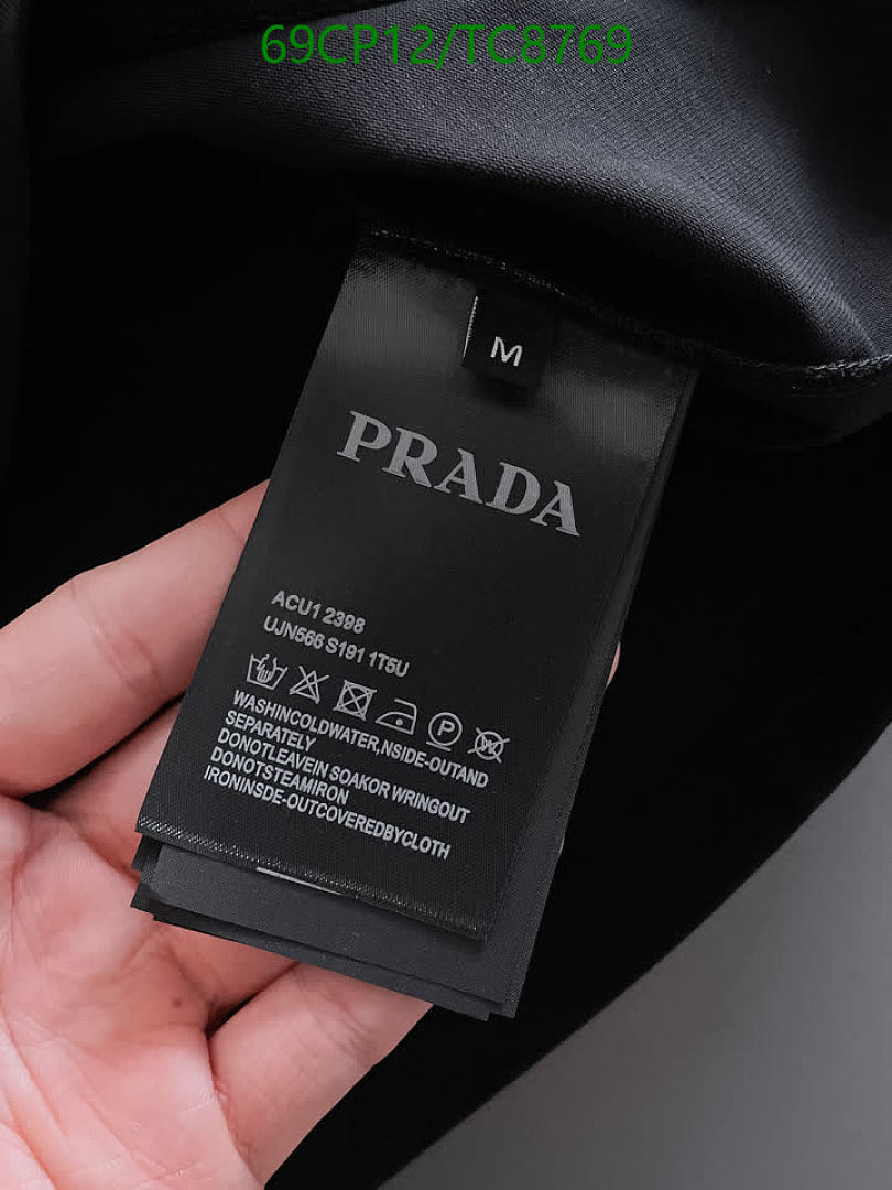 Prada-Clothing Code: TC8769 $: 69USD