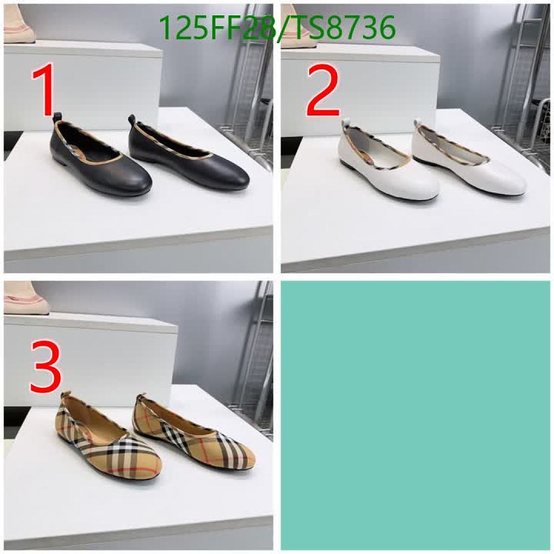 Burberry-Shoes(Women) Code: TS8736 $: 125USD