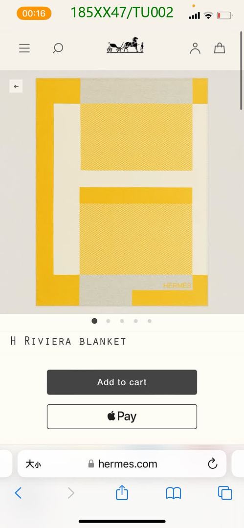 Hermes-Home & Lifestyle Code: TU002