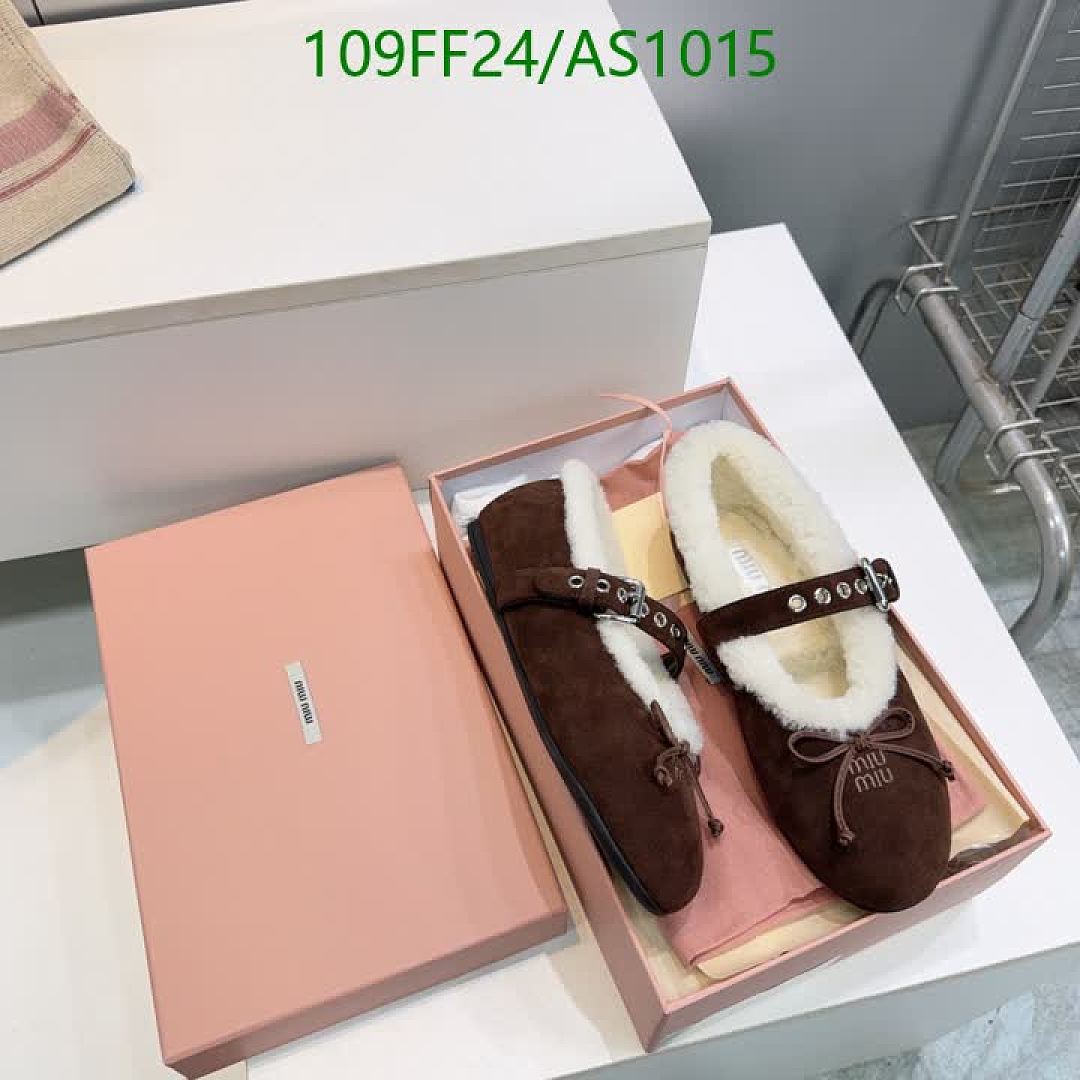 Miu Miu-Shoes(Women) Code: AS1015 $: 109USD
