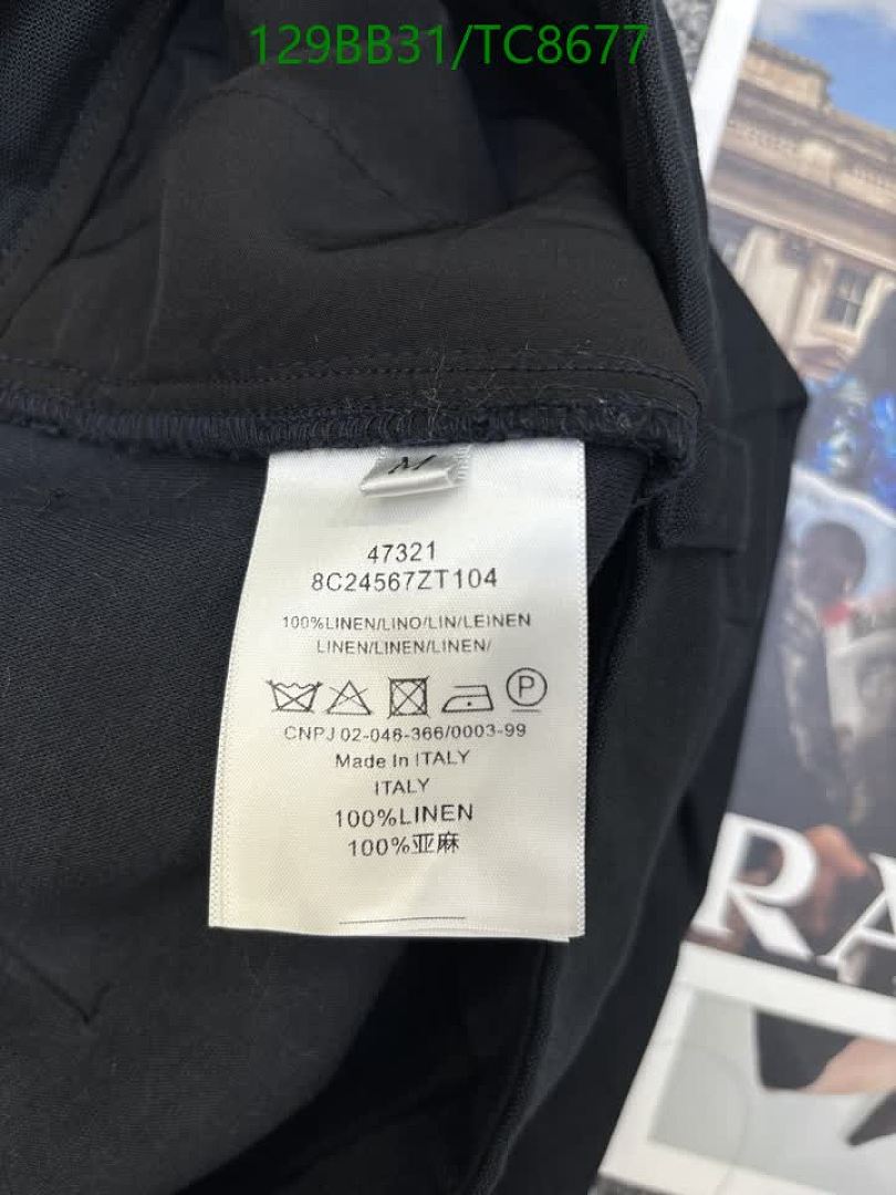 Prada-Clothing Code: TC8677 $: 129USD