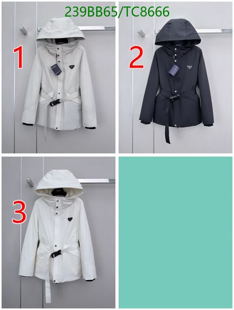 Prada-Clothing Code: TC8666 $: 239USD