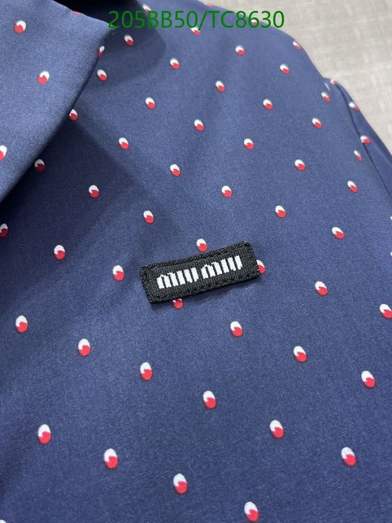 Miu Miu-Clothing Code: TC8630 $: 205USD