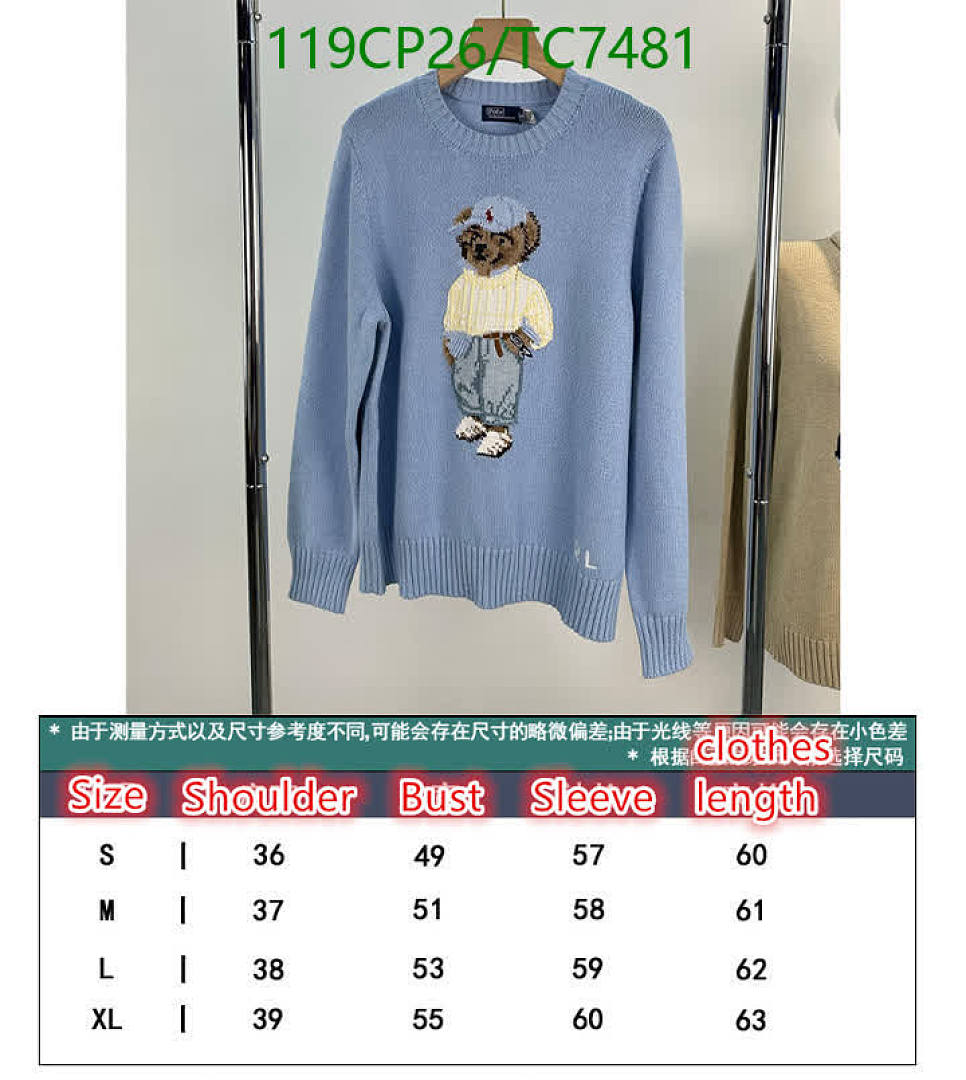 Ralph Lauren-Clothing Code: TC7481 $: 119USD