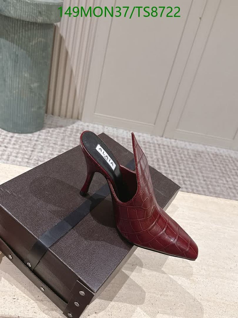 Alaia-Shoes(Women) Code: TS8722 $: 149USD