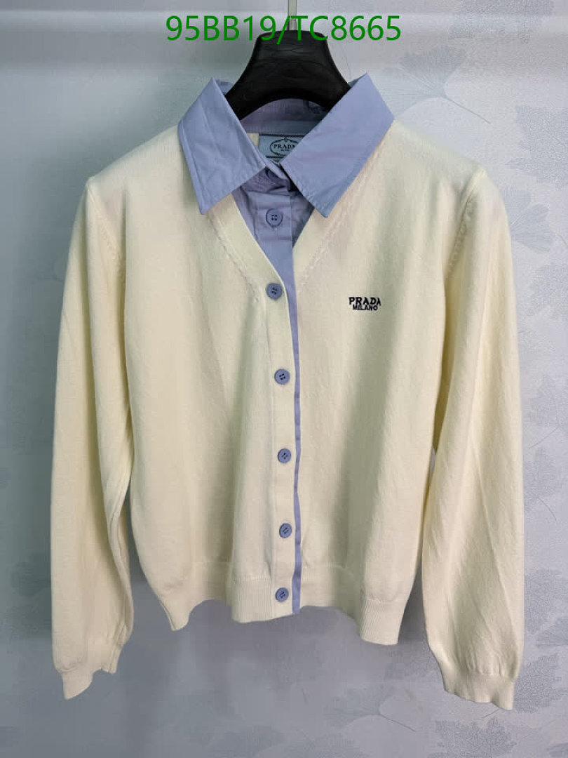 Prada-Clothing Code: TC8665 $: 95USD