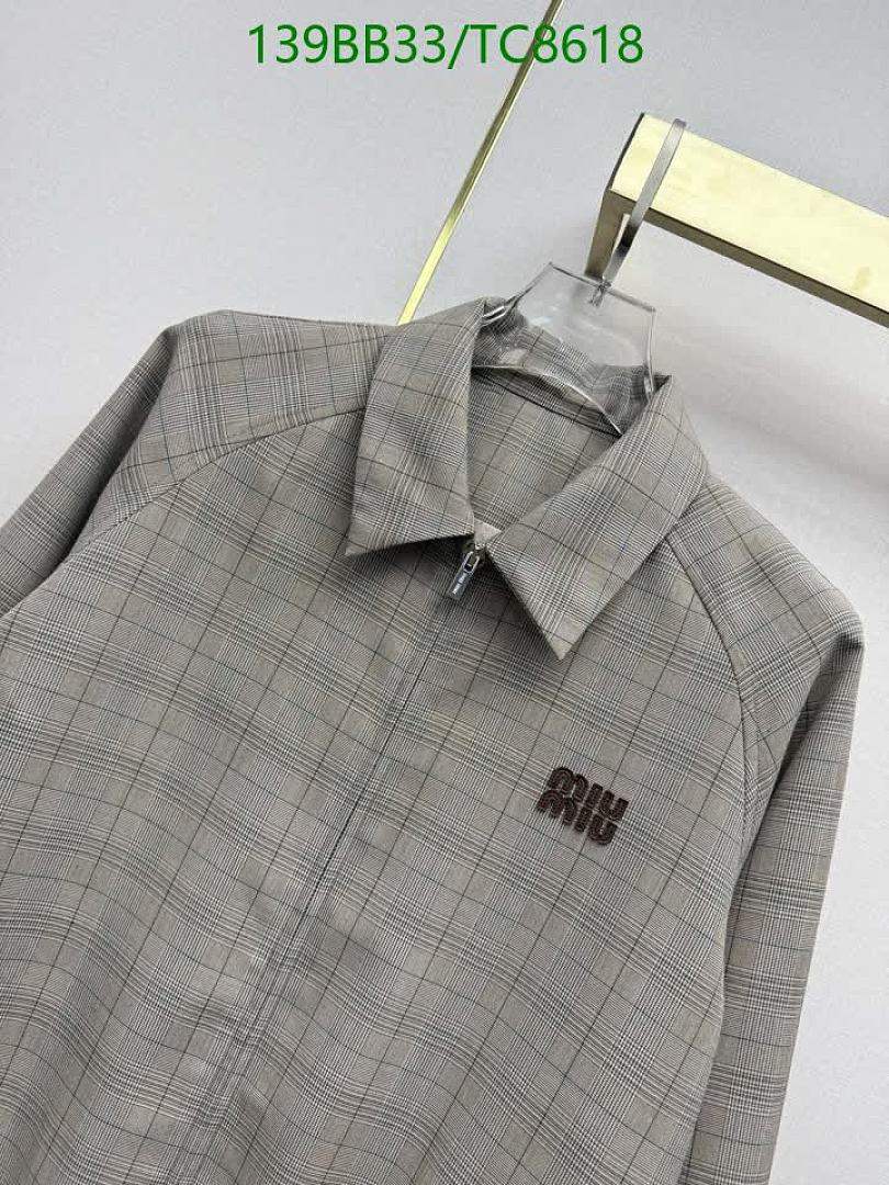 Miu Miu-Clothing Code: TC8618 $: 139USD