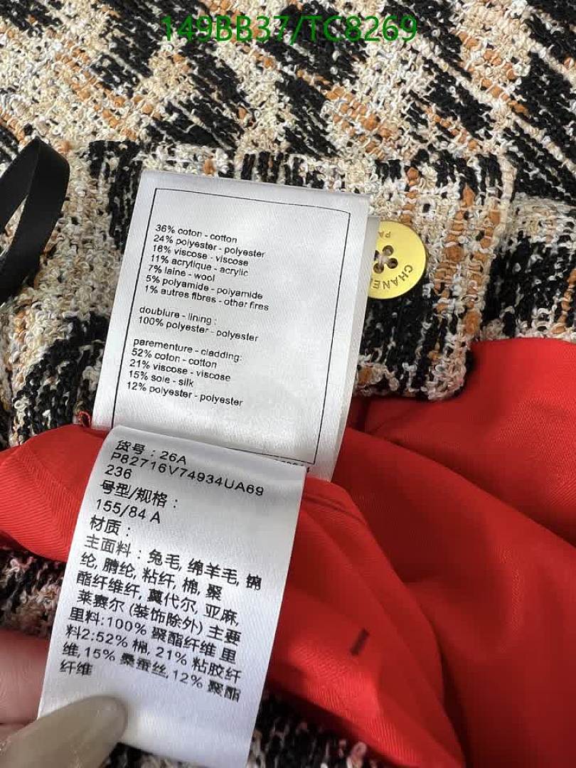 Chanel-Clothing Code: TC8269 $: 149USD