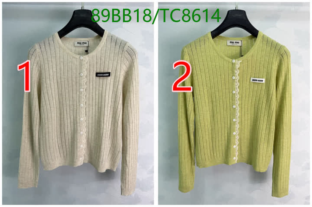 Miu Miu-Clothing Code: TC8614 $: 89USD