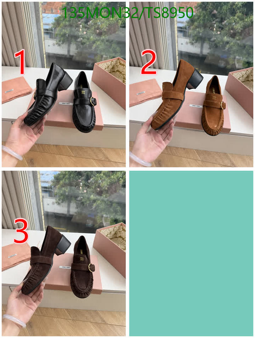 Miu Miu-Shoes(Women) Code: TS8950 $: 135USD