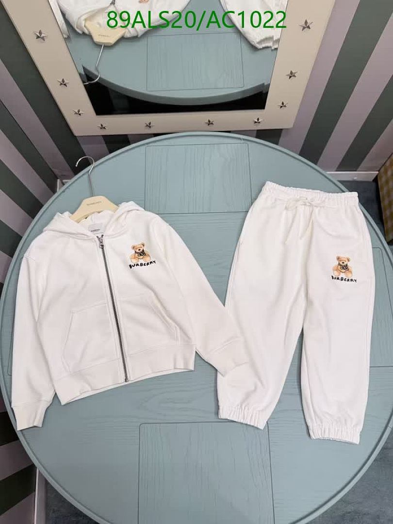 Burberry-Clothing(Kids) Code: AC1022 $: 89USD