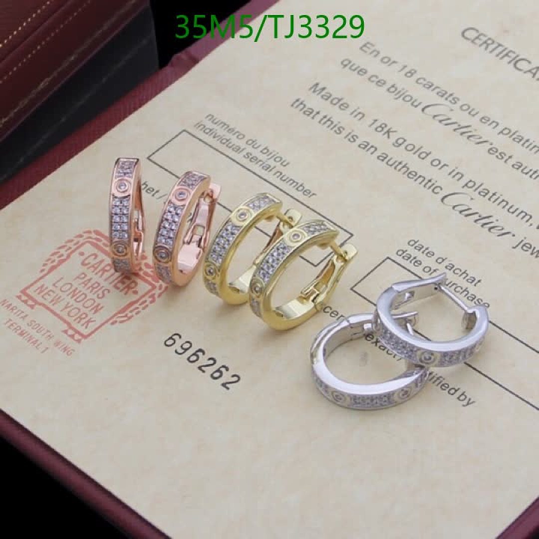 Cartier-Jewelry Code: TJ3329 $: 35USD