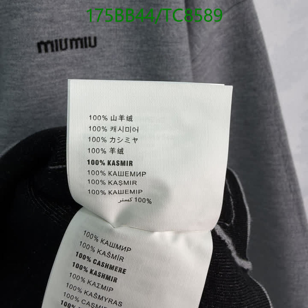 Miu Miu-Clothing Code: TC8589 $: 175USD