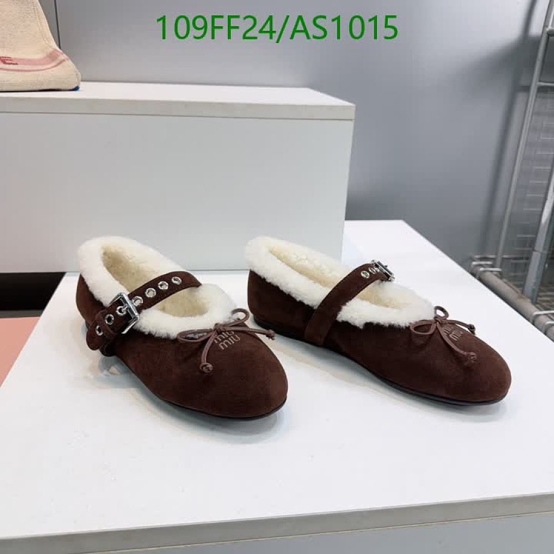 Miu Miu-Shoes(Women) Code: AS1015 $: 109USD
