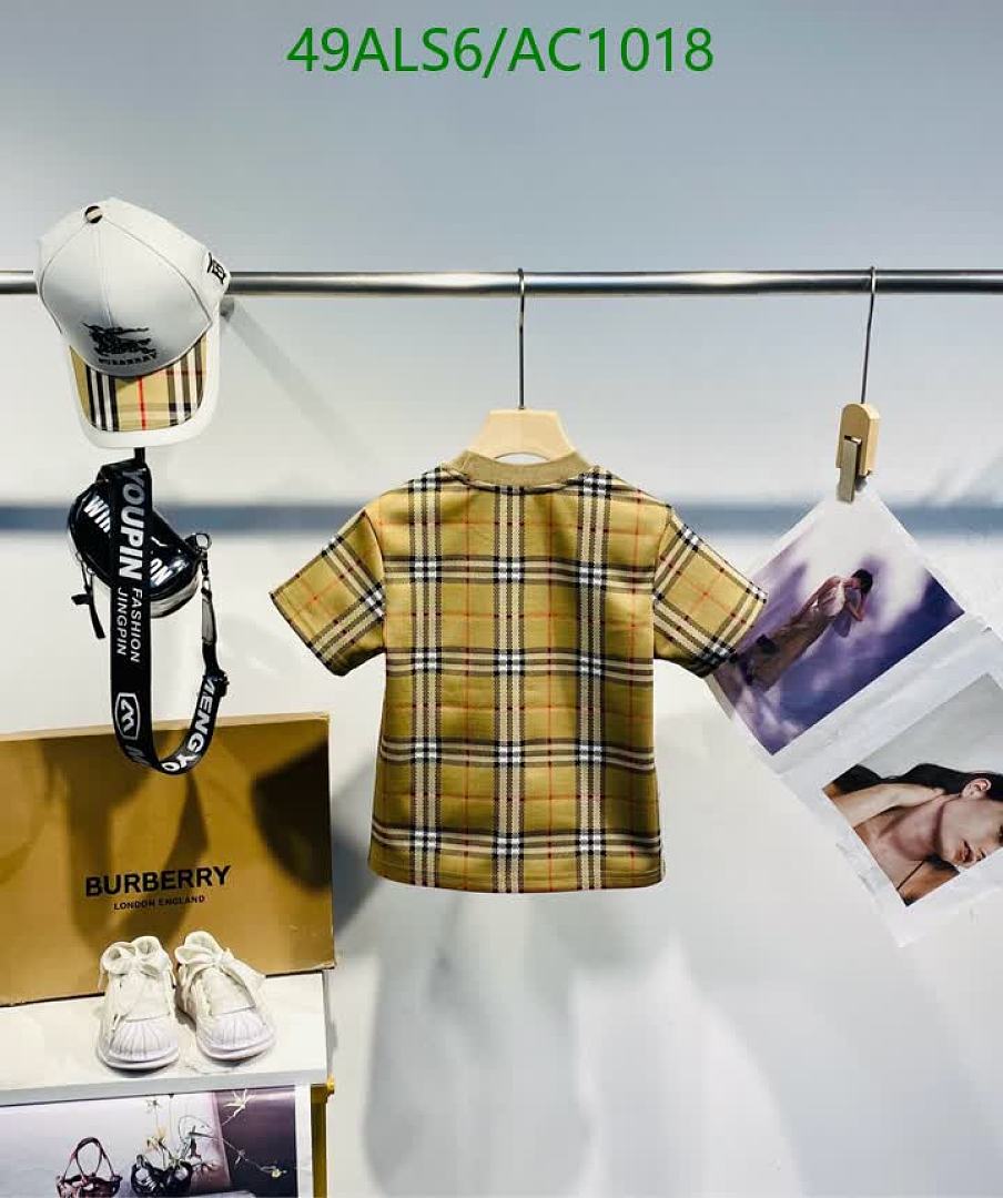 Burberry-Clothing(Kids) Code: AC1018 $: 49USD