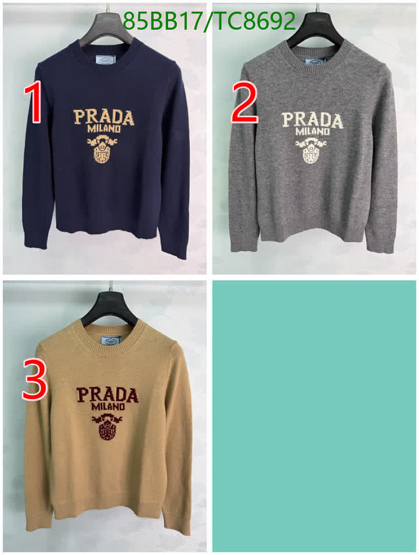 Prada-Clothing Code: TC8692 $: 85USD