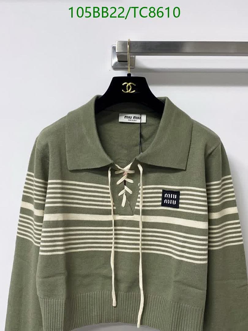 Miu Miu-Clothing Code: TC8610 $: 105USD