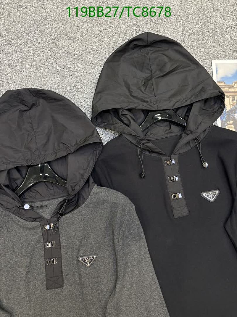 Prada-Clothing Code: TC8678 $: 119USD
