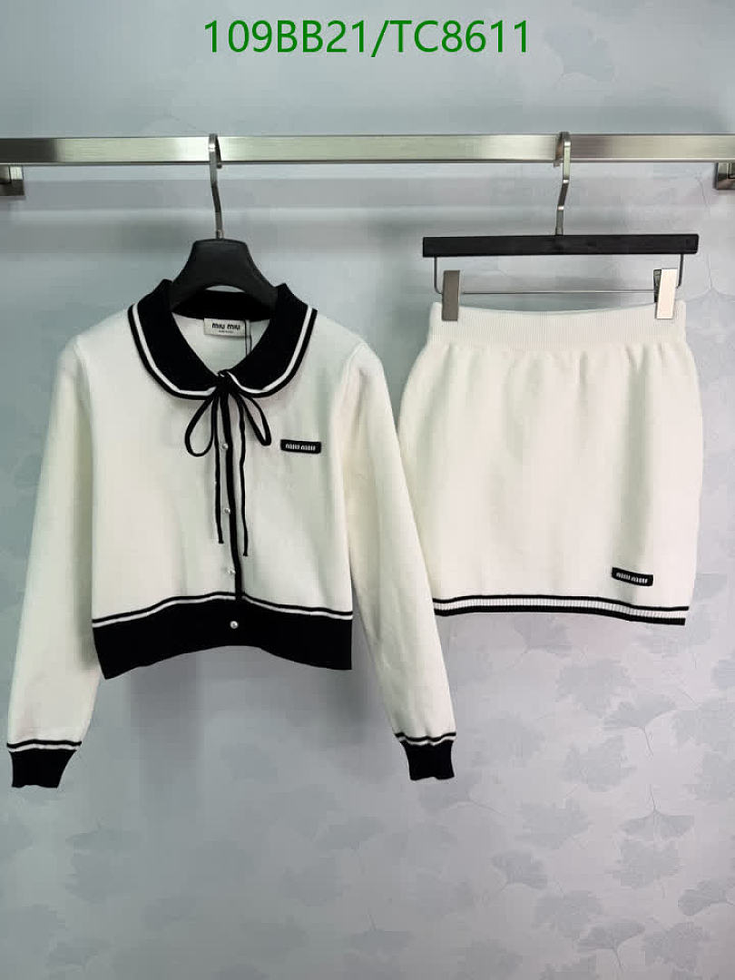 Miu Miu-Clothing Code: TC8611 $: 109USD