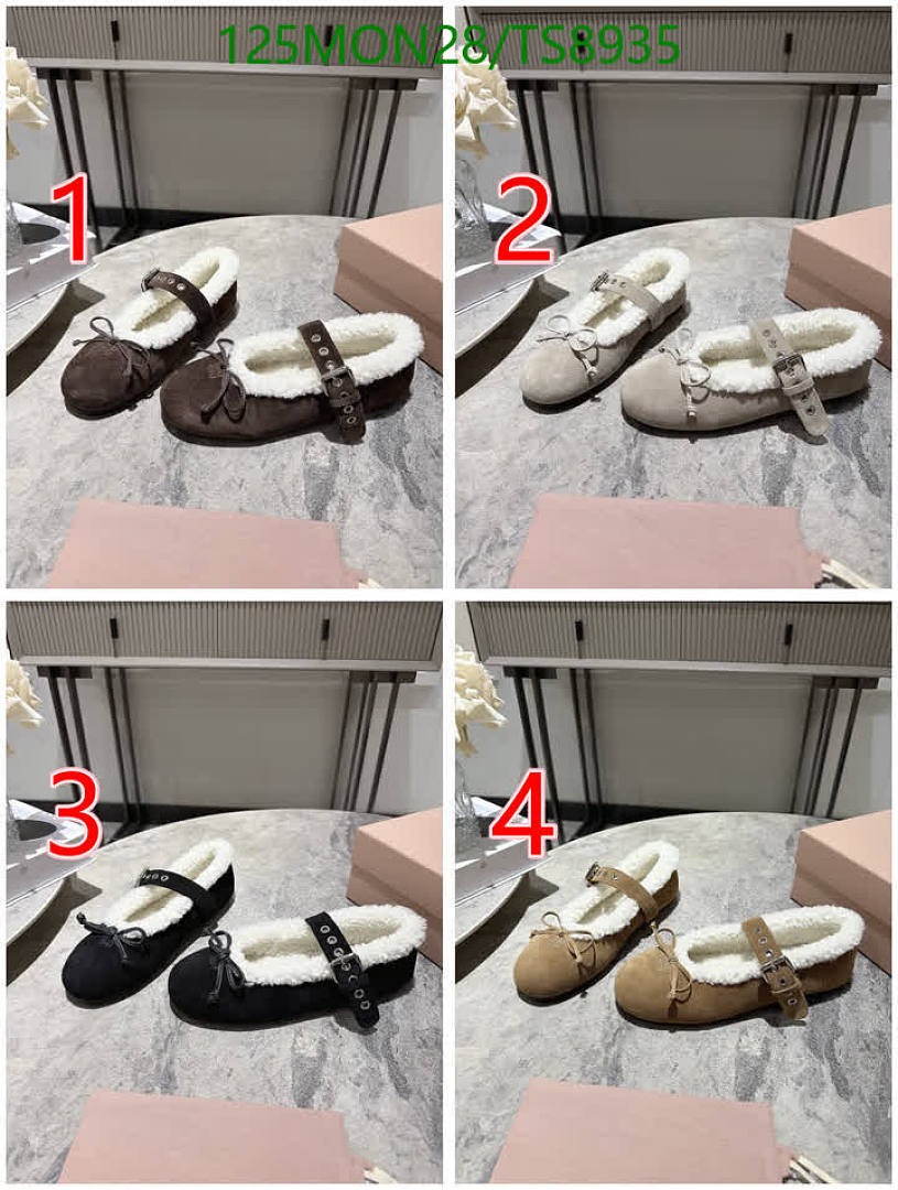 Miu Miu-Shoes(Women) Code: TS8935 $: 125USD