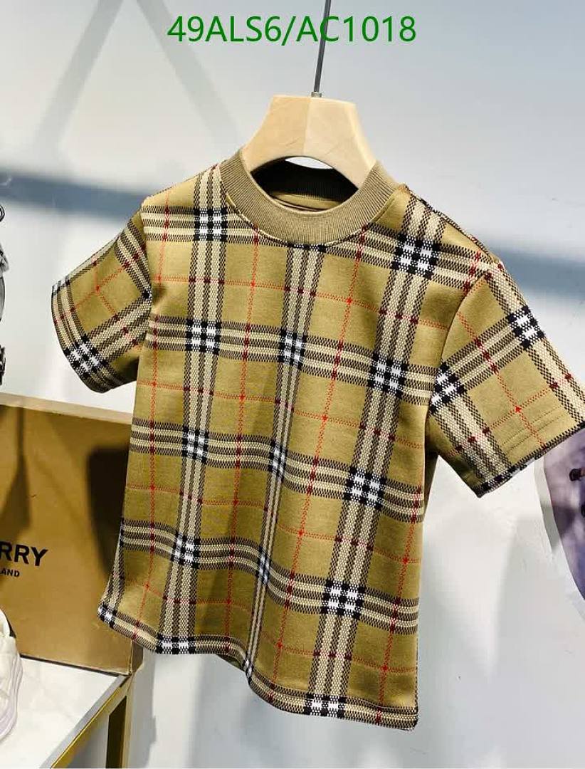 Burberry-Clothing(Kids) Code: AC1018 $: 49USD