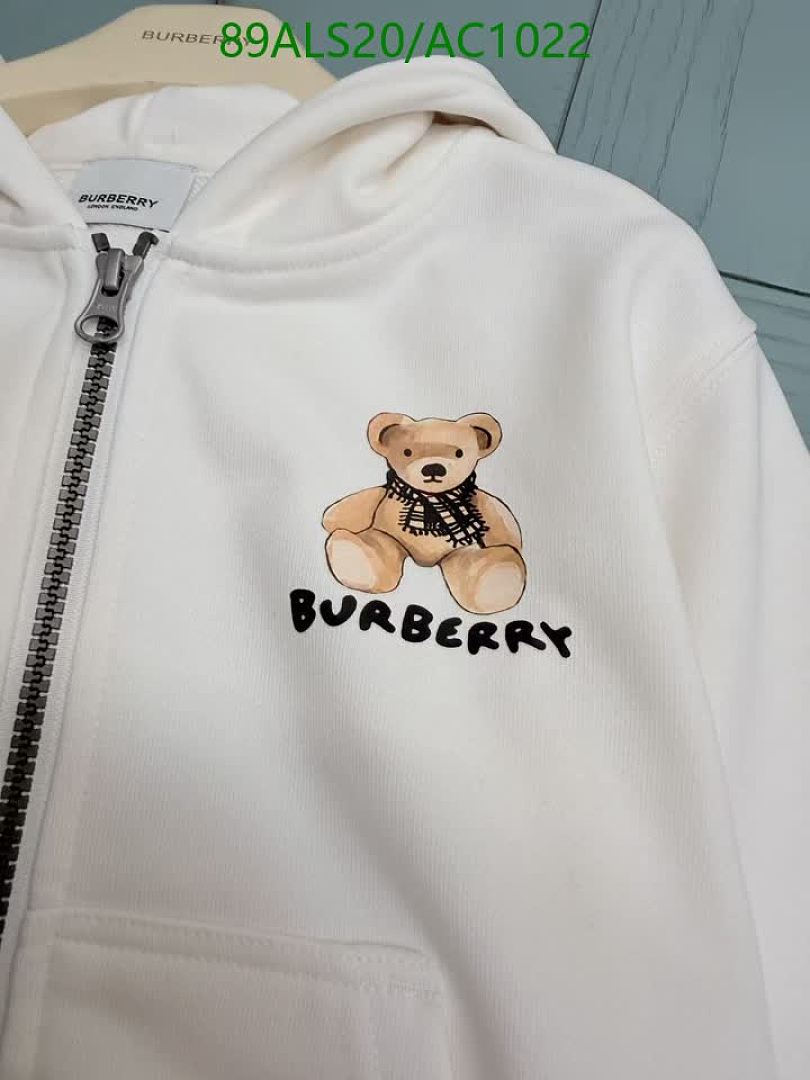Burberry-Clothing(Kids) Code: AC1022 $: 89USD