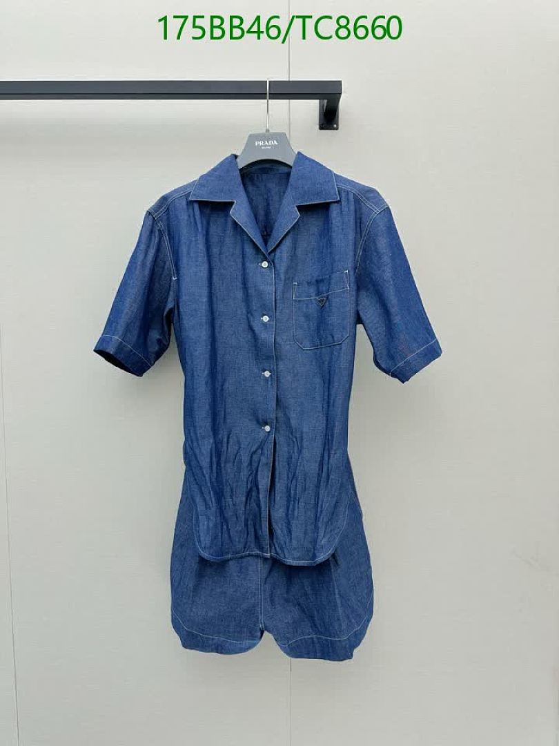 Prada-Clothing Code: TC8660 $: 175USD