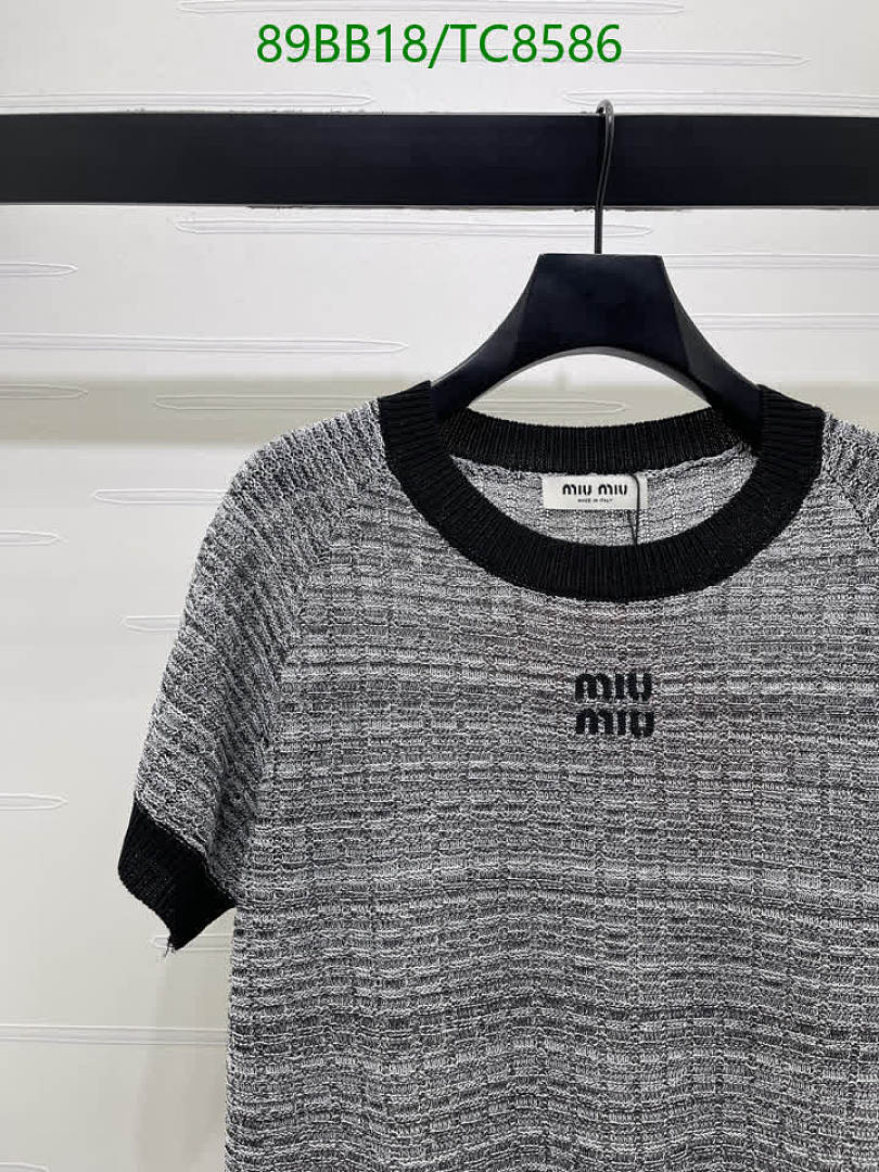 Miu Miu-Clothing Code: TC8586 $: 89USD