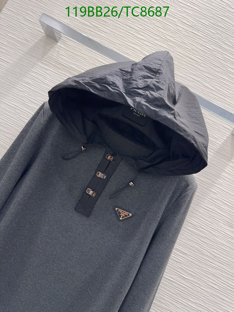 Prada-Clothing Code: TC8687 $: 119USD
