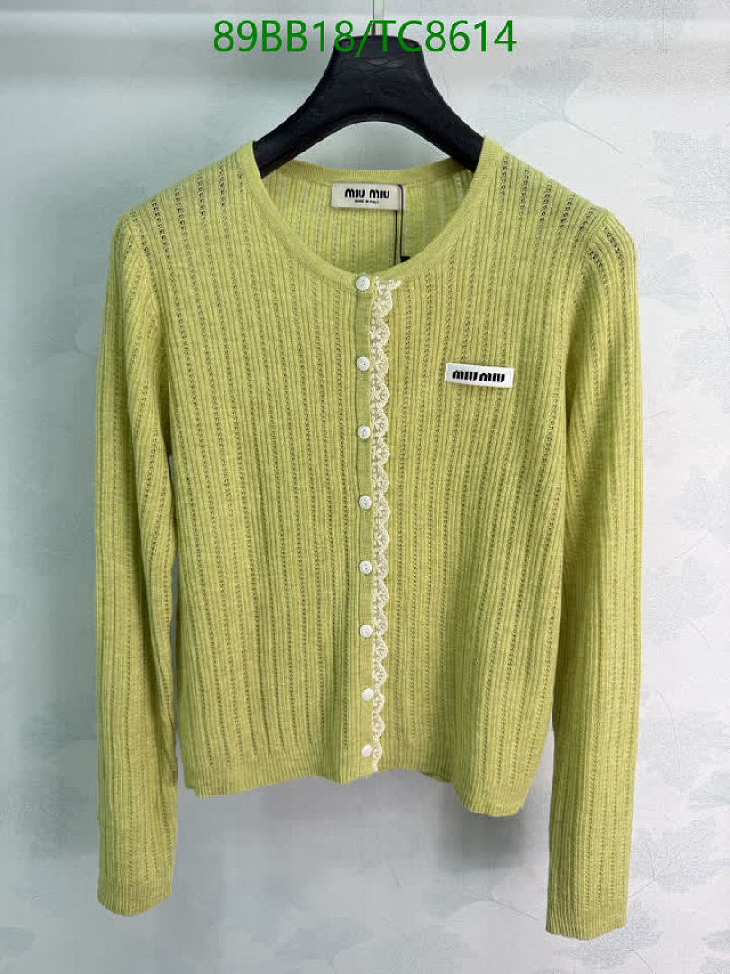 Miu Miu-Clothing Code: TC8614 $: 89USD
