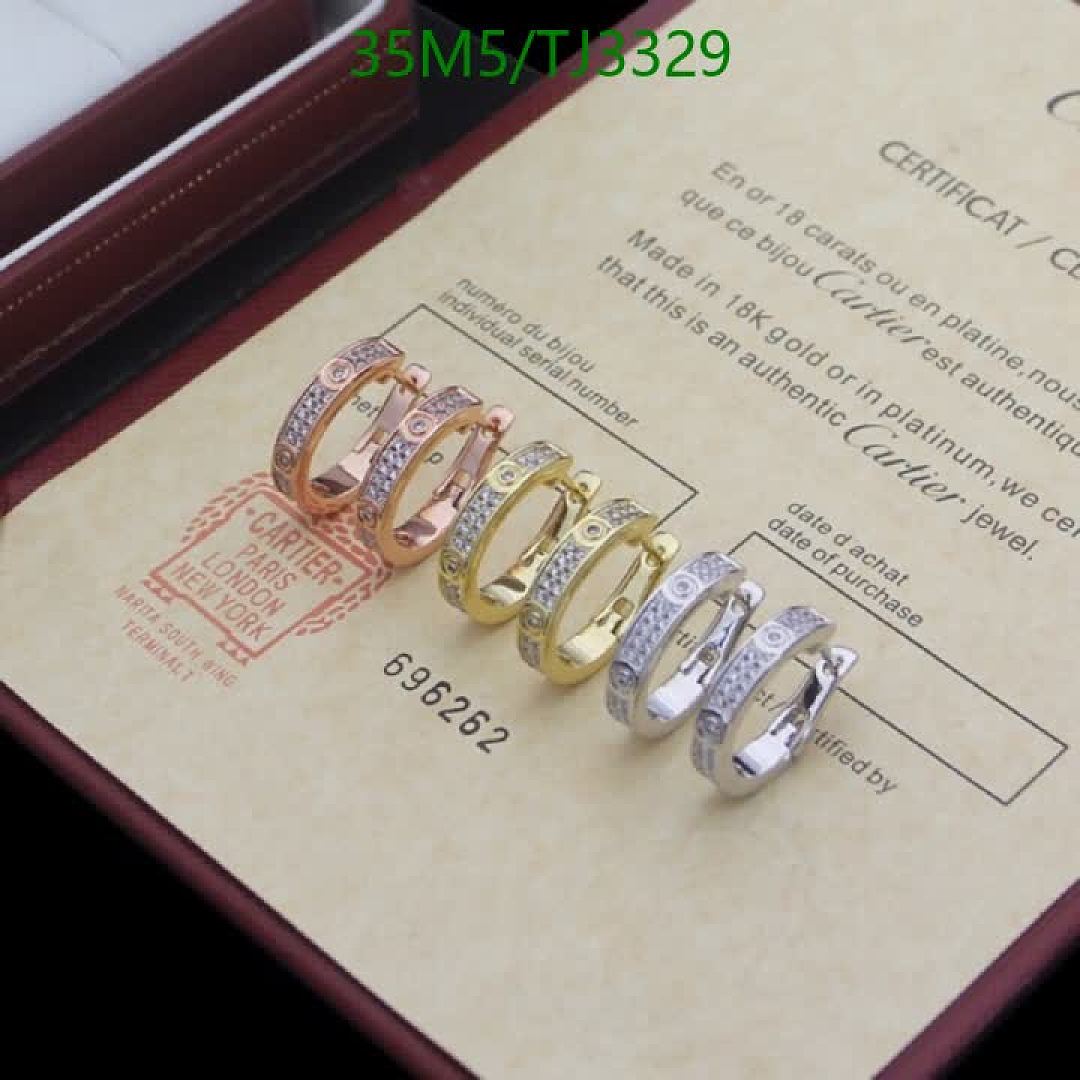 Cartier-Jewelry Code: TJ3329 $: 35USD