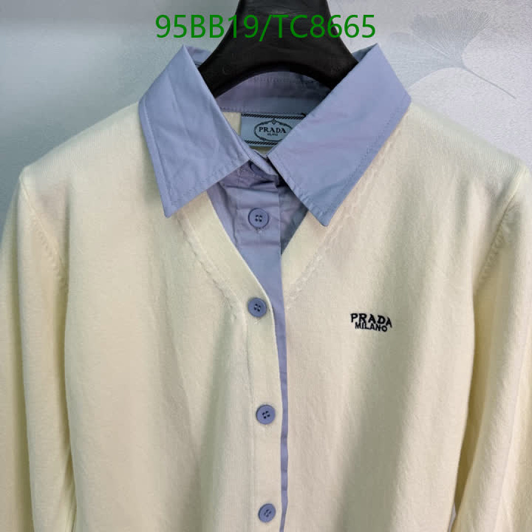Prada-Clothing Code: TC8665 $: 95USD