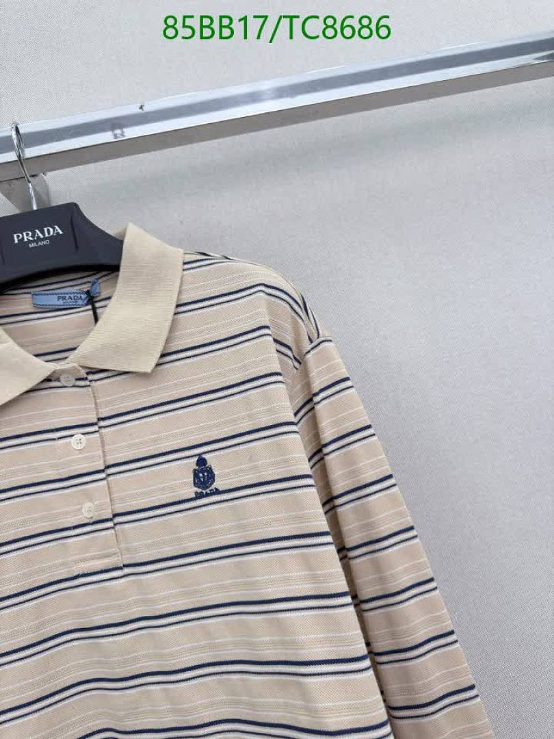 Prada-Clothing Code: TC8686 $: 85USD