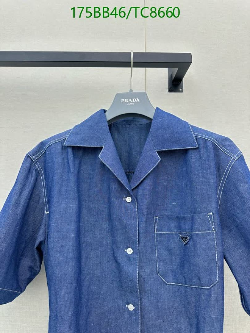 Prada-Clothing Code: TC8660 $: 175USD