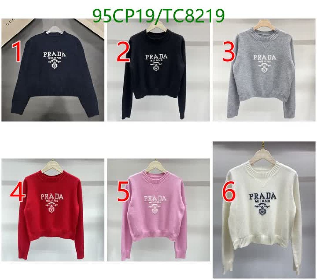 Prada-Clothing Code: TC8219 $: 95USD