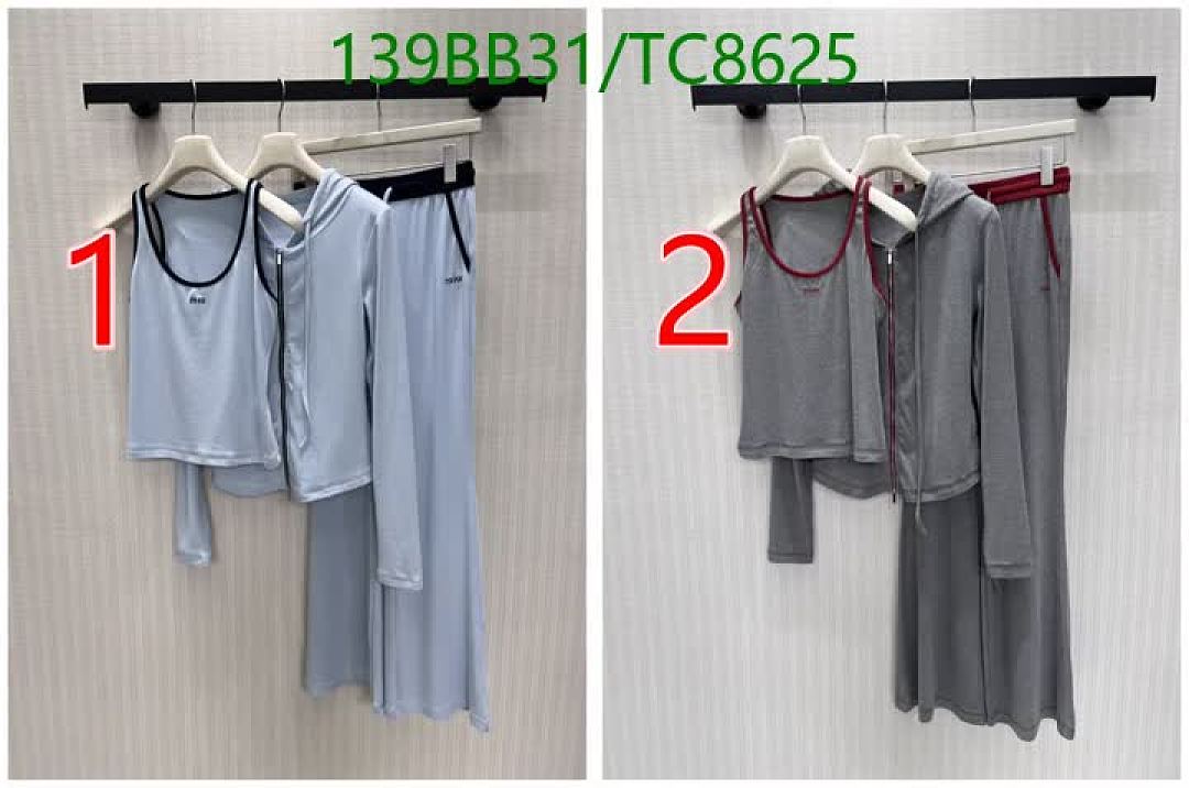 Miu Miu-Clothing Code: TC8625 $: 139USD