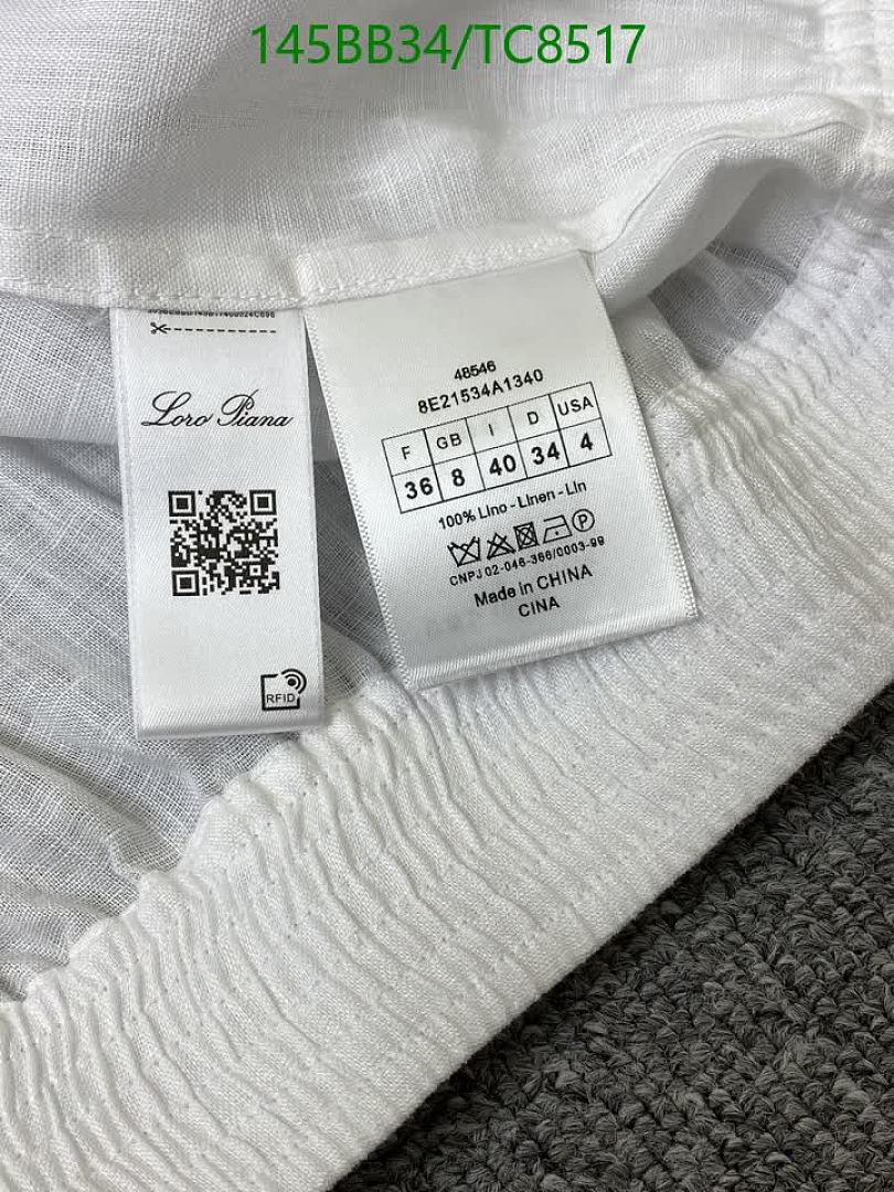 Loro Piana-Clothing Code: TC8517 $: 145USD