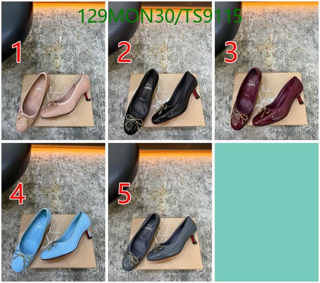 Christian Louboutin-Shoes(Women) Code: TS9115 $: 129USD