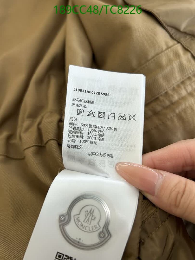 Moncler-Down Jackets(Women) Code: TC8226 $: 189USD