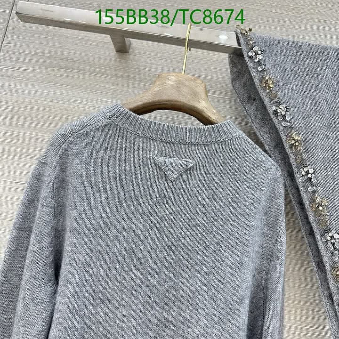 Prada-Clothing Code: TC8674 $: 155USD
