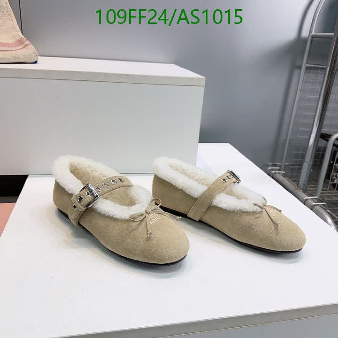 Miu Miu-Shoes(Women) Code: AS1015 $: 109USD